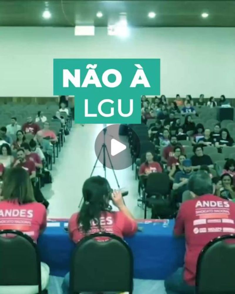 SINDCEFET on Instagram: "Desde a primeira versão da Lei Geral das Universidades do Paraná (LGU), as seções sindicais do ANDES-SN, que representam as e os docentes das sete universidades estaduais do P...