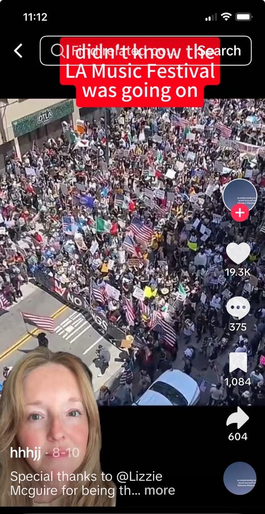 TikTok screenshot of the 24 Hour Music Festival 