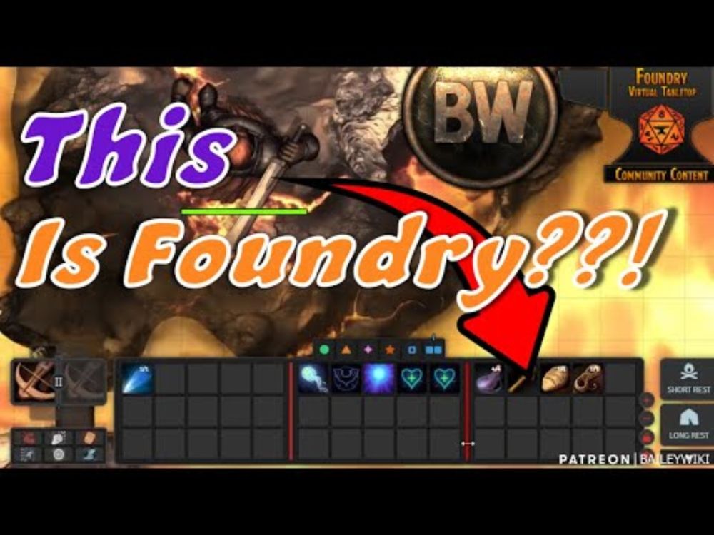 Skinning #foundryvtt like #bg3 - Recommended modules - celebrating Patch 8!, #dnd5e e