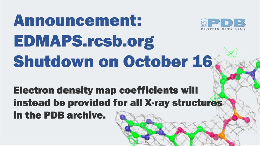 Announcement: EDMAPS.rcsb.org Shutdown on October 16