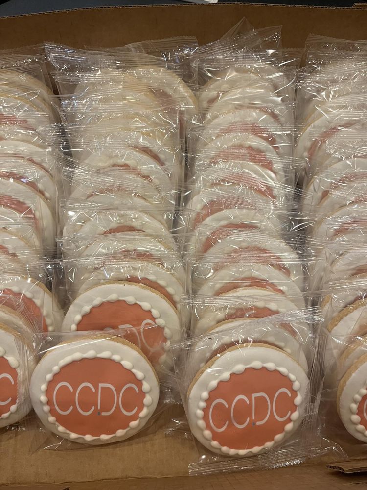 CCDC 60th celebration cookies