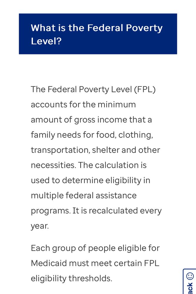 A fact sheet from UHC Community and State explaining what the federal poverty level is.