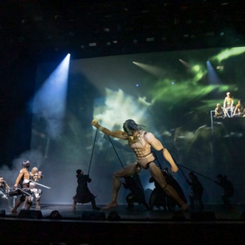 The Giants Dance in Attack on Titan: The Musical's U.S. Premiere