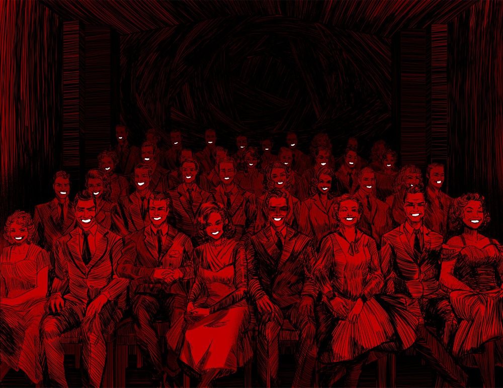 Just a really really happy audience 