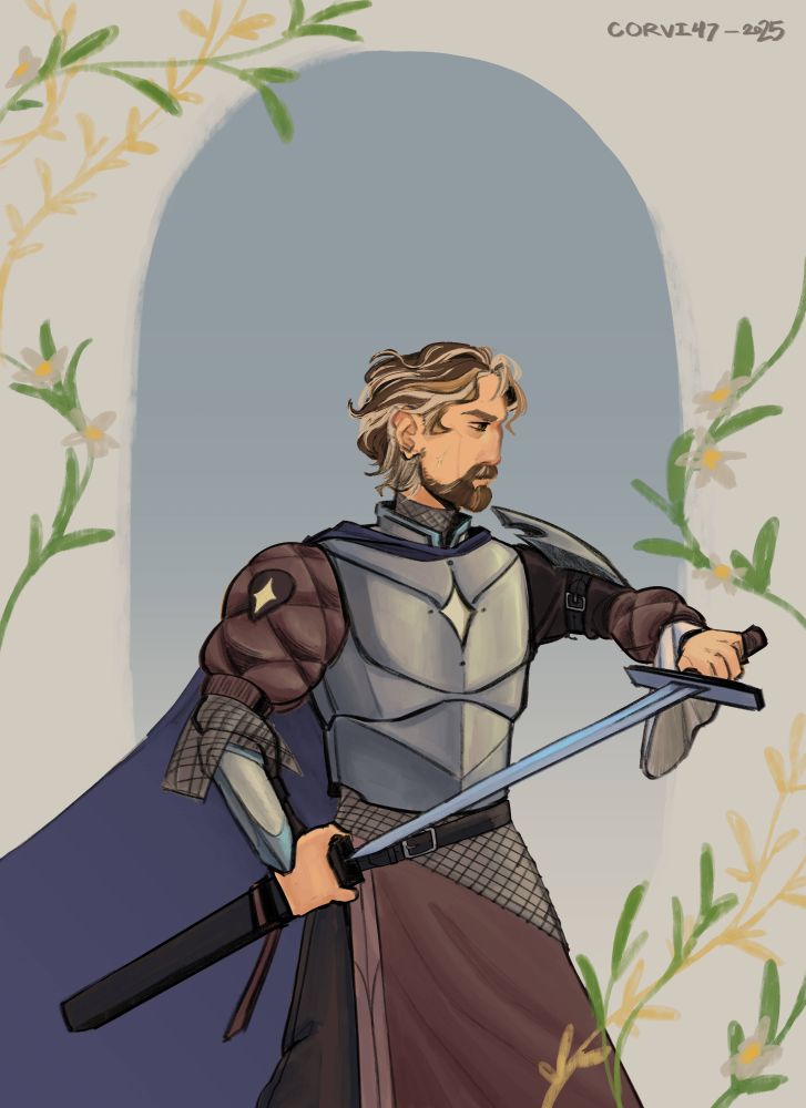 rinkenobi's Evein pulling out a sword from its sheath