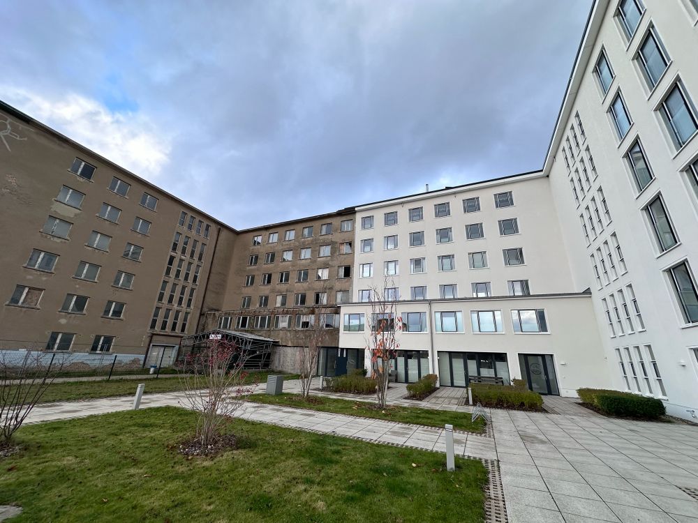 Prora, old KdF building, partly renovated