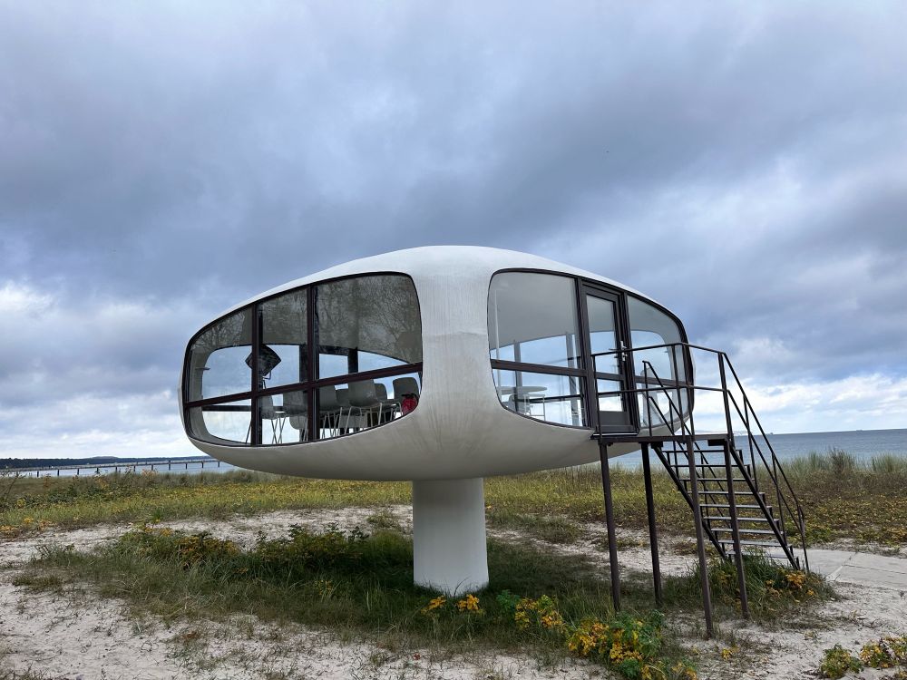 Old watchtower in Binz, now a place to marry