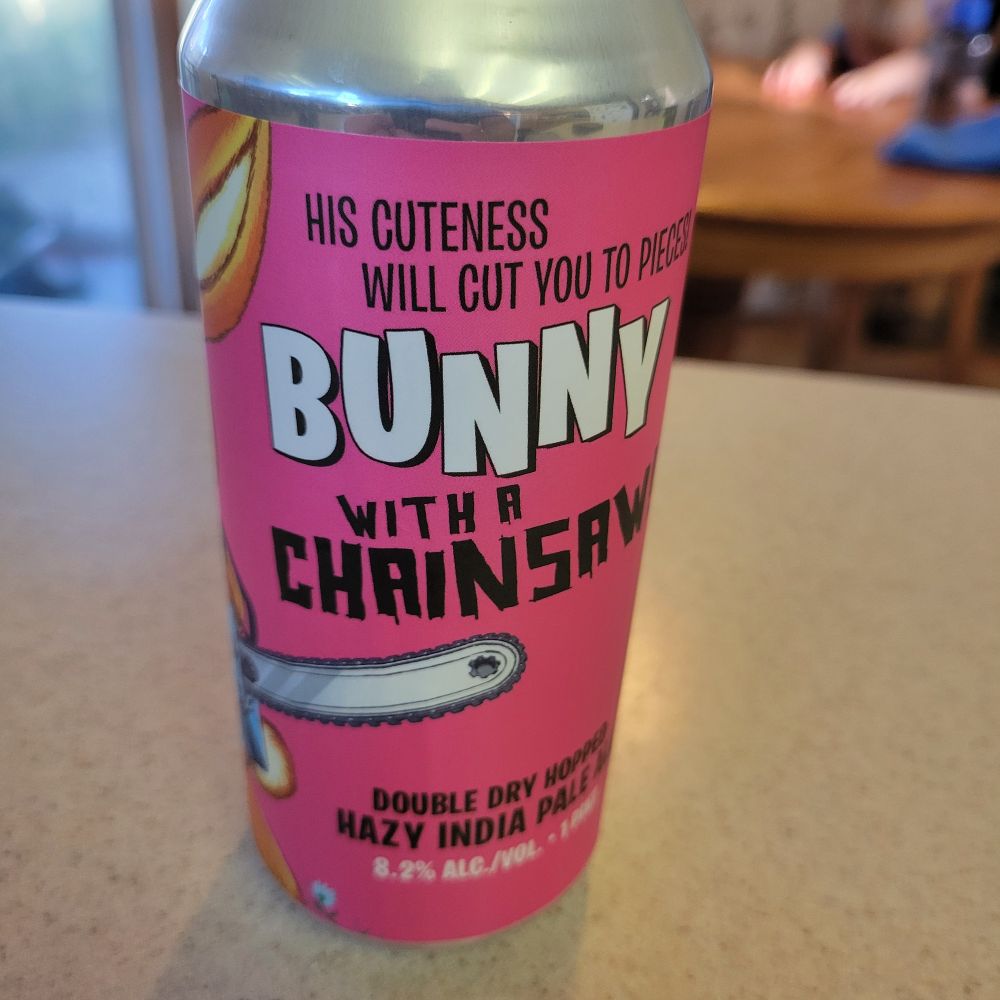 Bunny with a Chainsaw