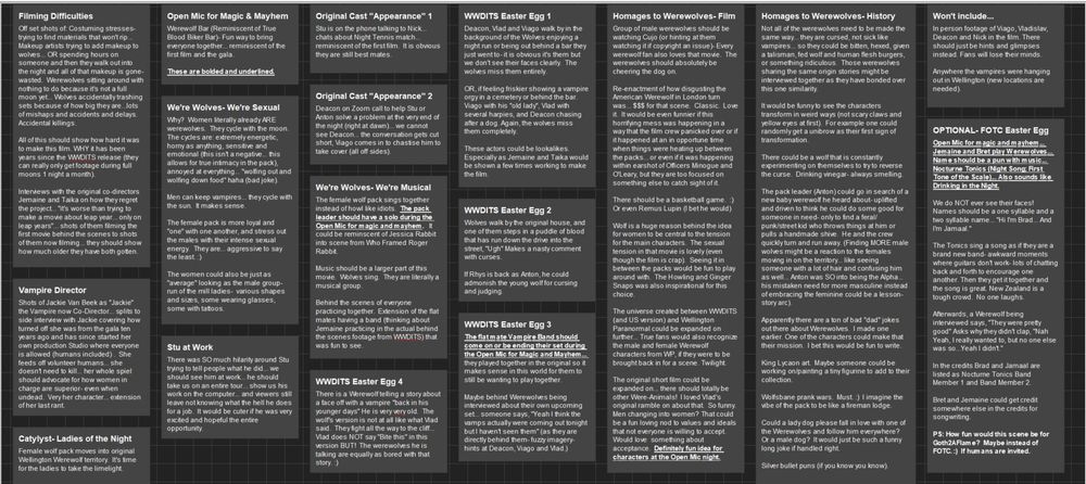Beats brainstorm from a fan.