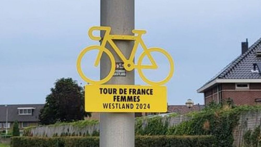 Tour de Femmes-bordjes massaal gestolen in het Westland
