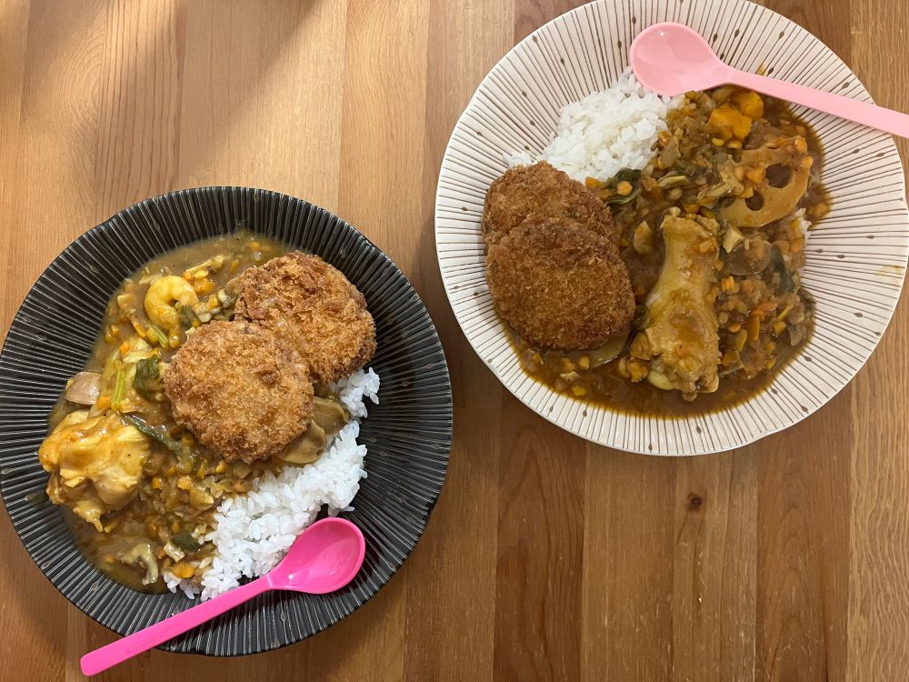 カツカレーがふたつ
@gohanclub.bsky.social