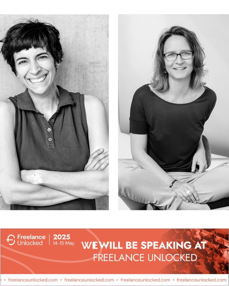 Sarah Steffen und Silvia Rak bei der Freelance Ulocked