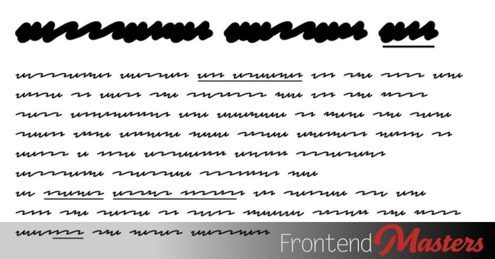 Fonts for Wireframing