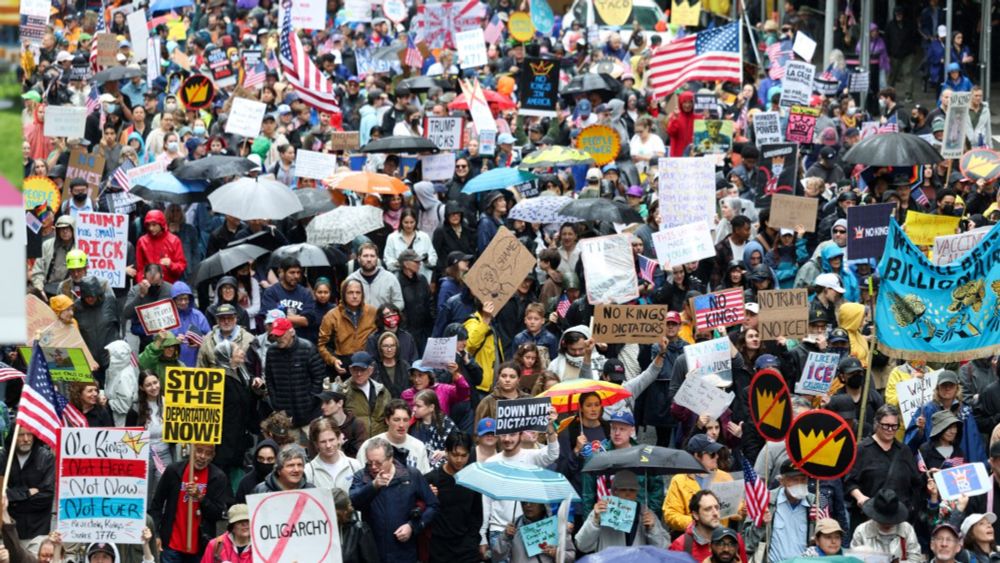 Live updates: 'No Kings' protests Saturday afternoon against Trump administration
