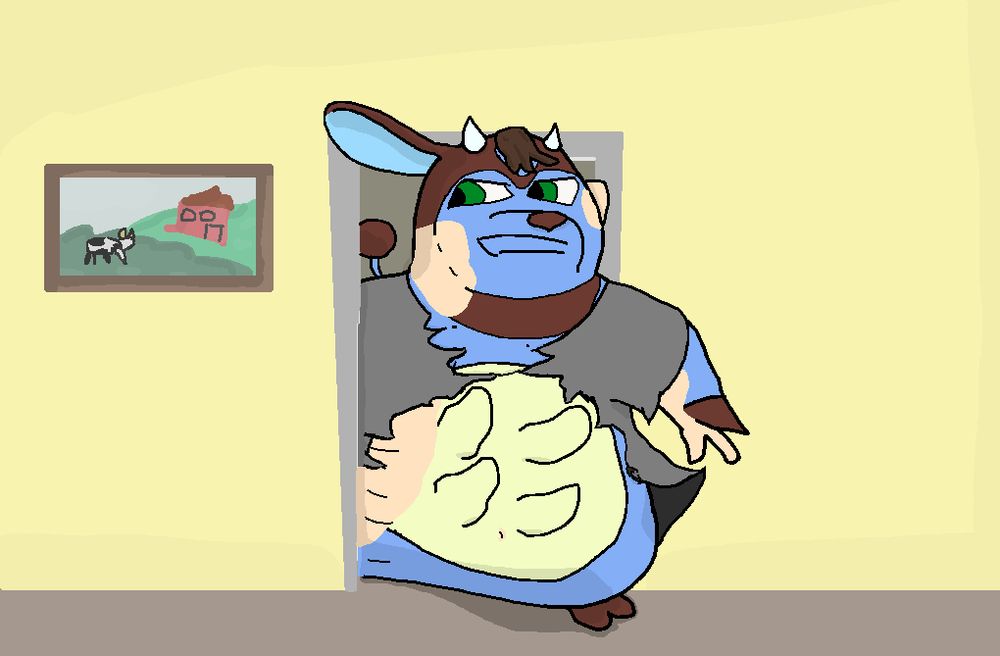 Someone getting stuck in the doorway while turning into a shiny Milktank

the phantom exterior like fish eggs interior like ketchup red. I could exercise you, this could be your phys-ed. Cake on your man homie AAGH I tried to sneak through the door man! Can't make it. Can't make it. Friend's stuck. Outta my way son! DOOR STUCK! DOOR STUCK! PLEASE! I BEG YOU! We're dead. You're a genuine homie.