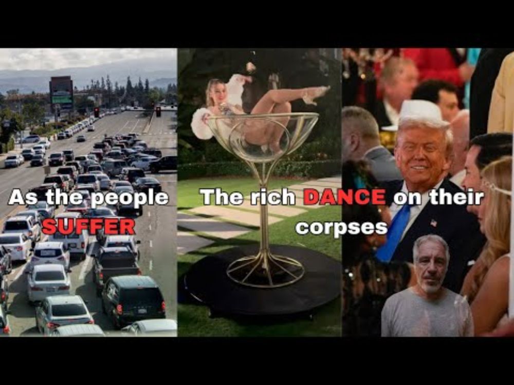 Trump and the elite PARTY while you go HUNGRY