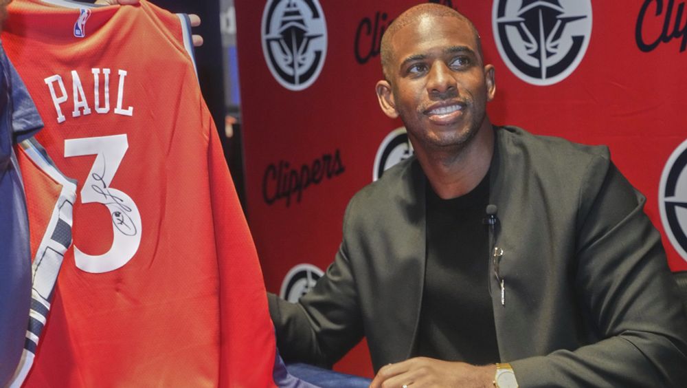 INGLEWOOD, Calif. – Chris Paul Jr. turned to his mother and asked, “Mom, has Dad ever been to one of my high school basketball games?” Jada Paul thought for a m…