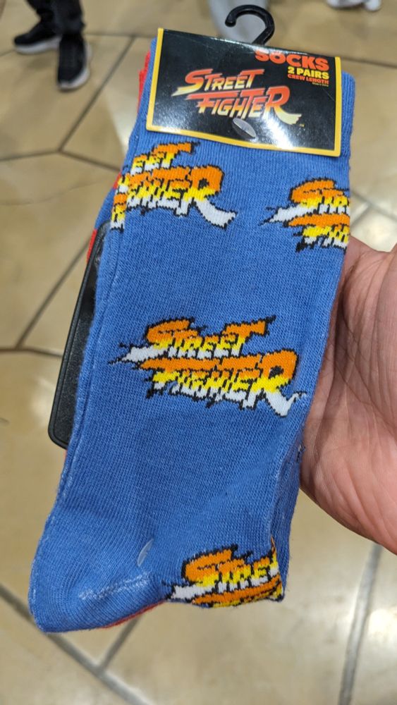 Street Fighter Socks