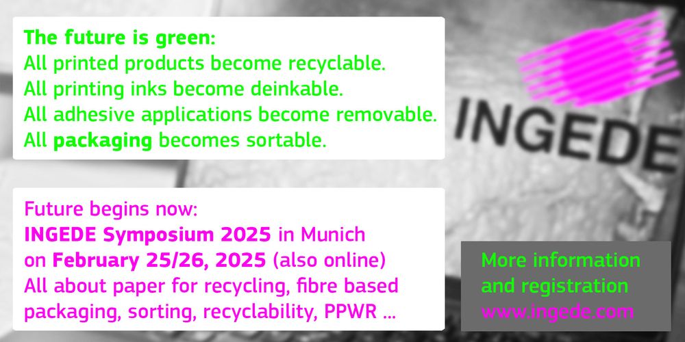 Banner for the upcoming INGEDE Symposium on Feb 25 in Munich, Germany and online