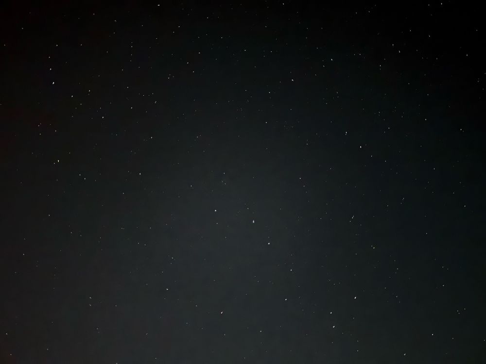 Photo of the stars in the sky about a week ago in Paso Robles.