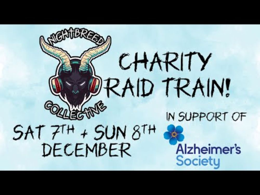 The Nightbreed Charity Raid Train - in aid of Alzheimer's Society