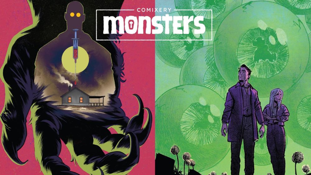 Coming soon: COMIXERY MONSTERS: FOLIATE #1 & FANGWILD #1