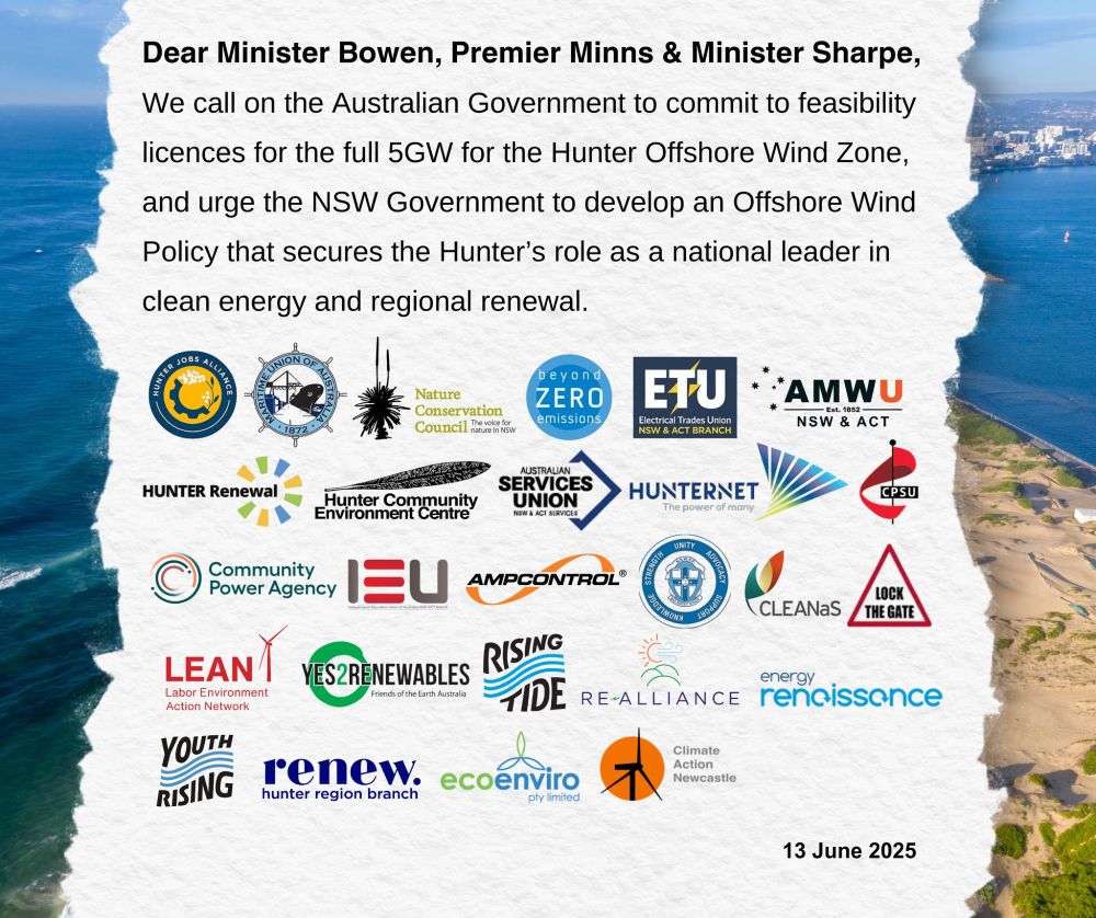 Open Letter featuring logos of 26 organisations