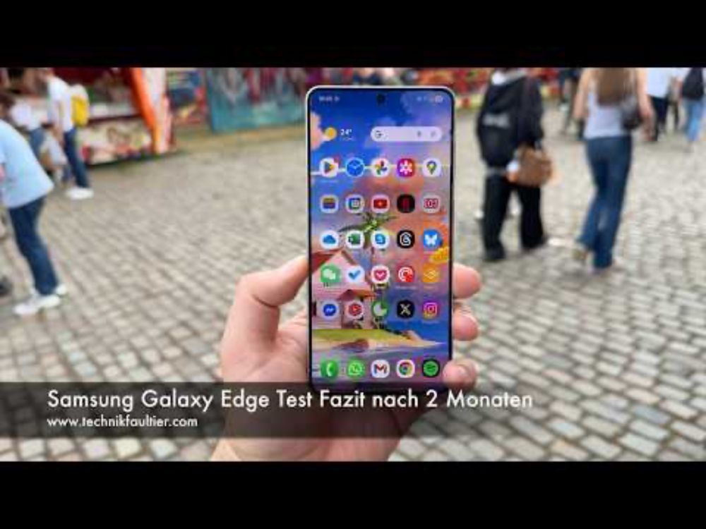Samsung Galaxy S25 Edge Test Fazit nach 2 Monaten