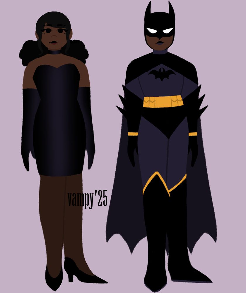Reference art of an original character. Her civilian name is Zoe Wayne while her superhero name is Batclaw (though not finalized).