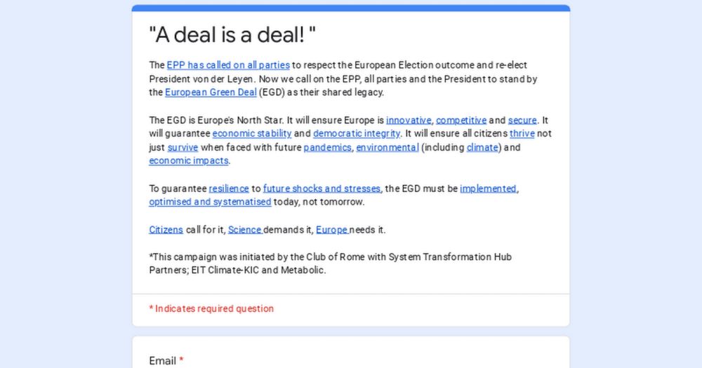 "A deal is a deal! "