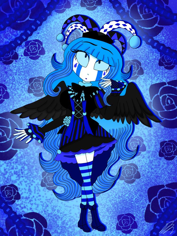 Castorice!

By far my second favorite glowup behind Arlecchino’s ^^

Castorice is a fallen angel clown that does ventriloquist acts since she herself is selective mute. She’s also Arlecchino’s closest friend ^^