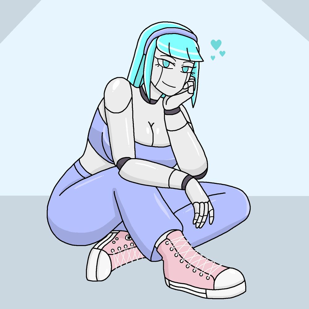 Robot Vivian looking at you