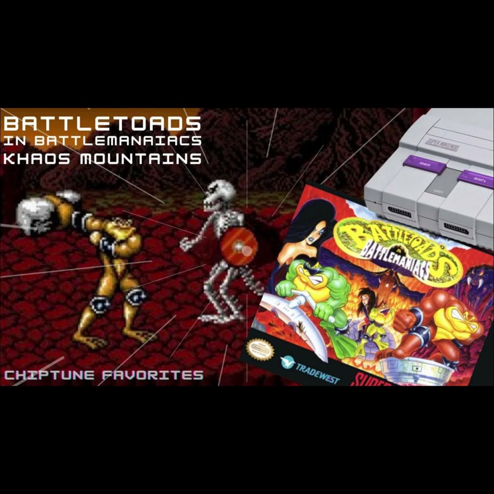 Battletoads in Battlemaniacs SNES Music/OST - Khaos Mountains - #ChiptuneFavorites