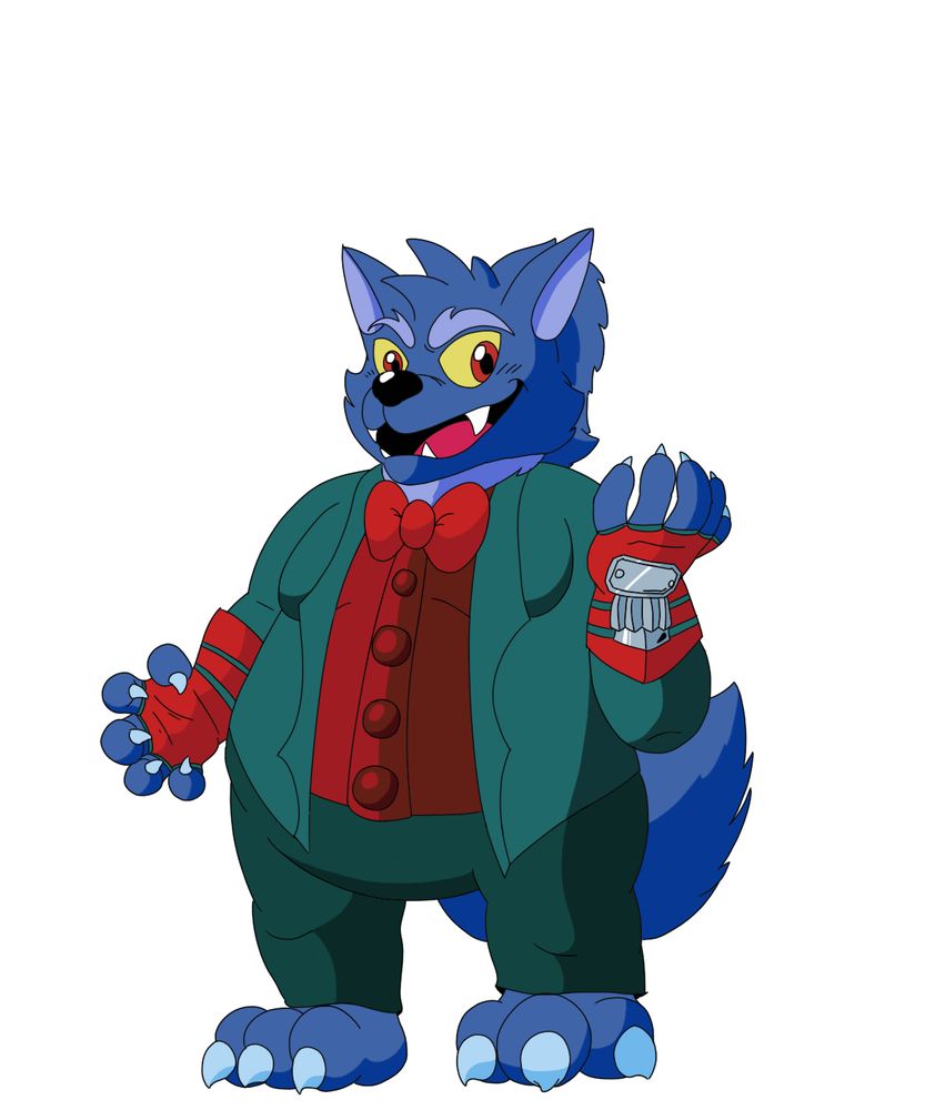 Simic the Wolf but without the background.
