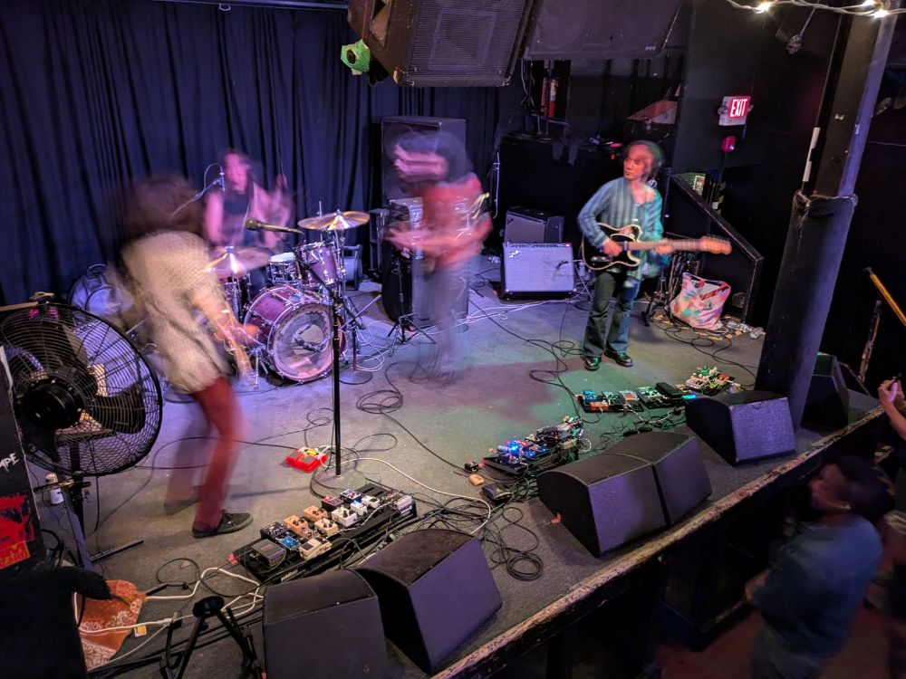 Minami Deutsch at the Ottobar, Baltimore, October 5, 2025.  Photo from balcony 2