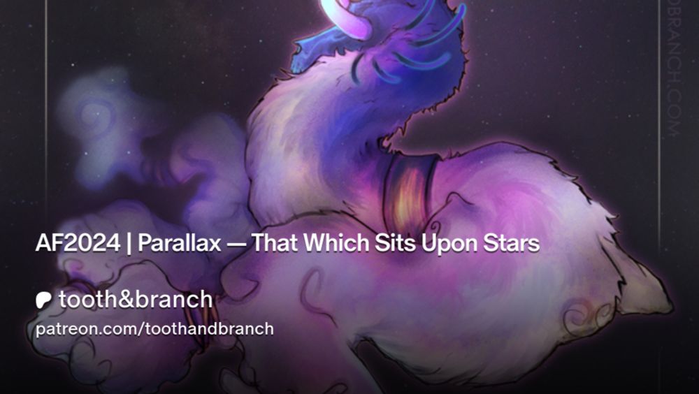 AF2024 | Parallax — That Which Sits Upon Stars | tooth&branch