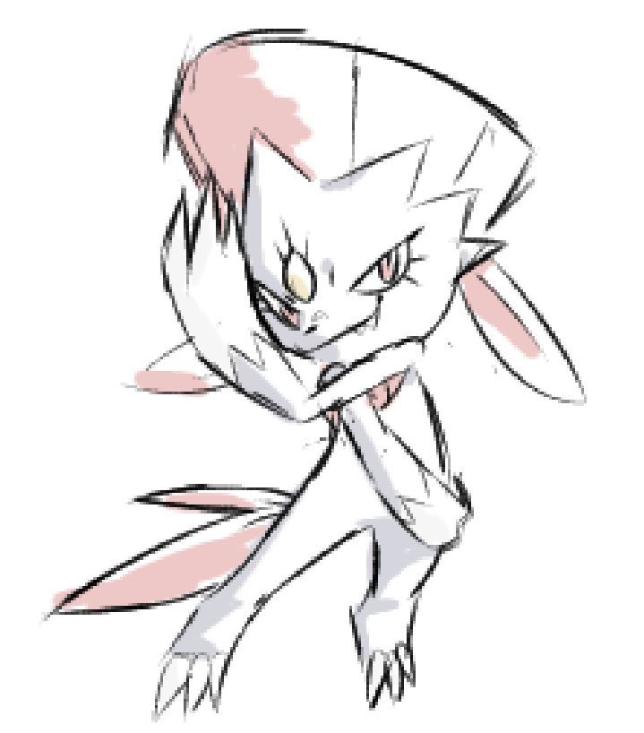 a friend told me to draw weavile