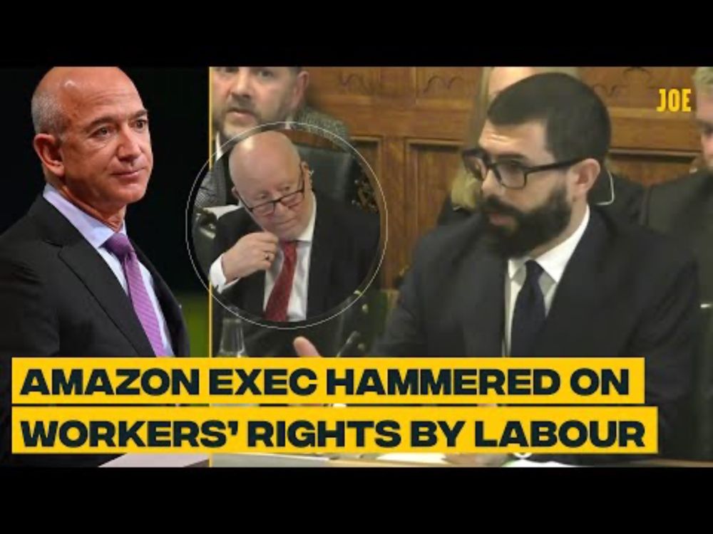 Amazon exec gets ripped to shreds by Labour MPs over working conditions in select committee hearing