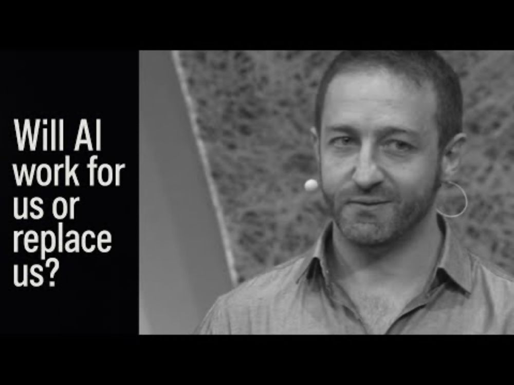 Will AI work for us or replace us?