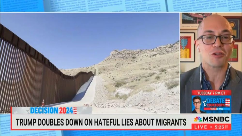 MSNBC Guest Blames Media For ‘Extremely Negative’ Immigration Coverage: ‘Look At The B-Roll We’re Doing Right Now!’