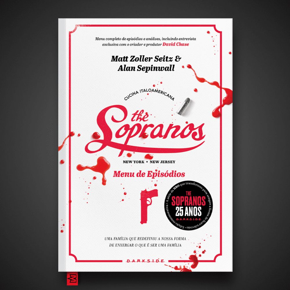 Família Soprano: Menu de Episódios + Brindes Exclusivos - Darkside Books | Aposte no escuro