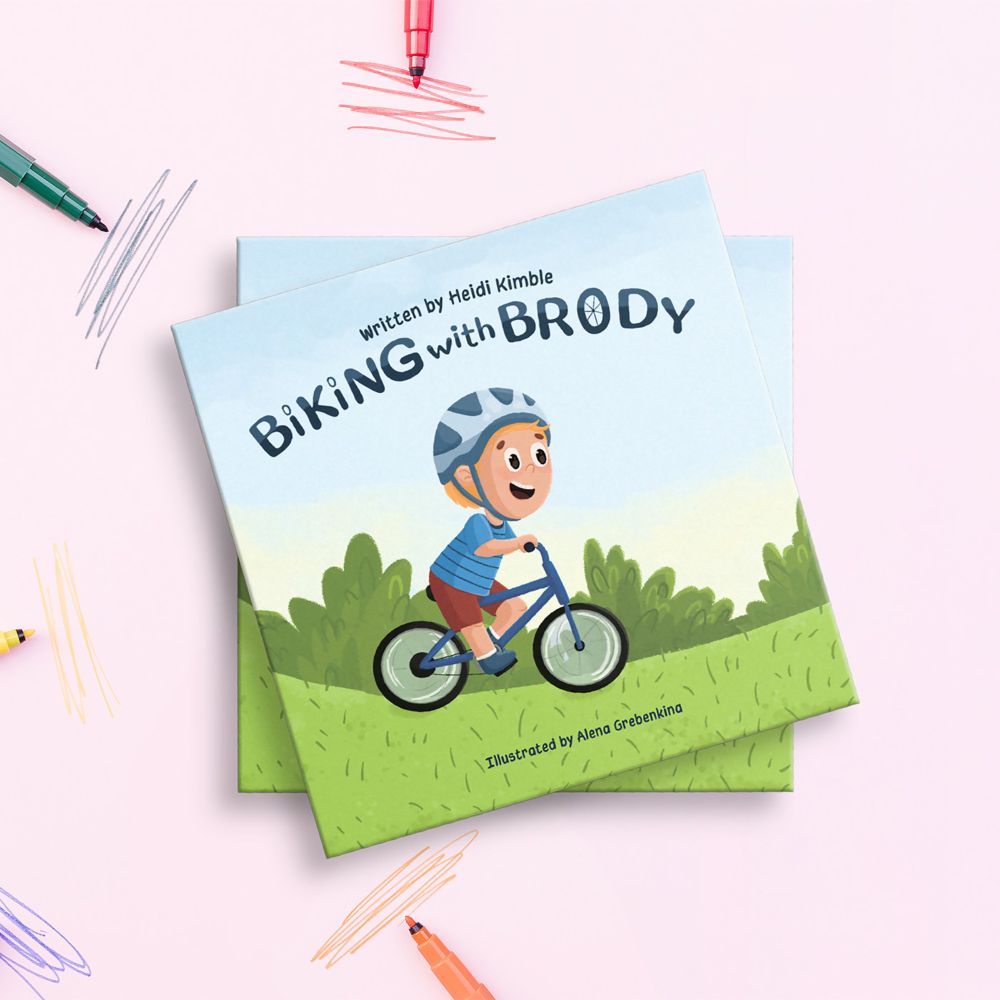 Children's book Biking with Brody