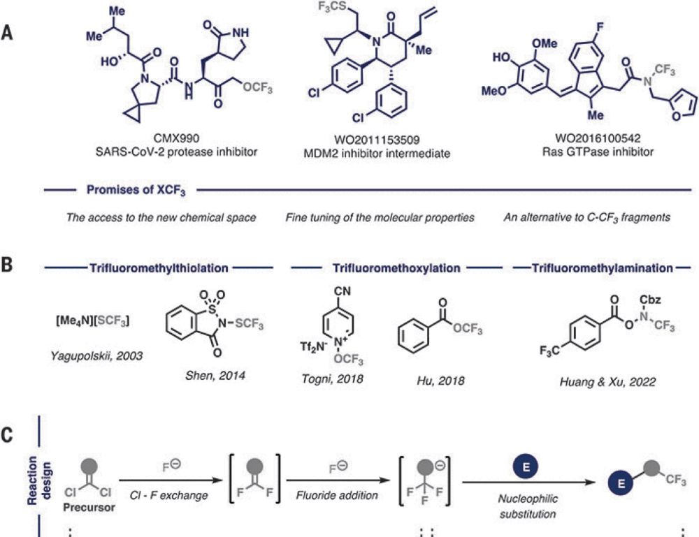 A unified flow strategy for the preparation and use of trifluoromethyl-heteroatom anions