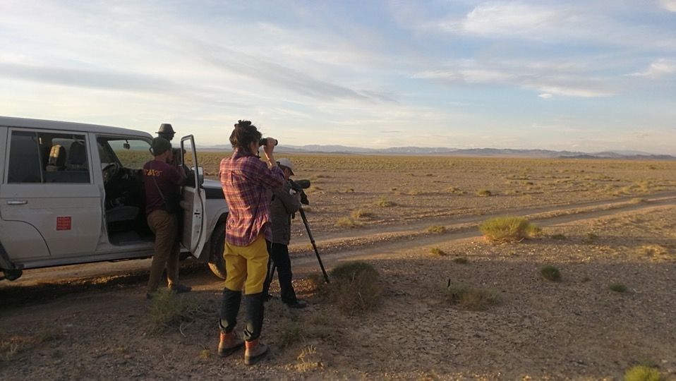 During fieldwork in Mongolia 2022