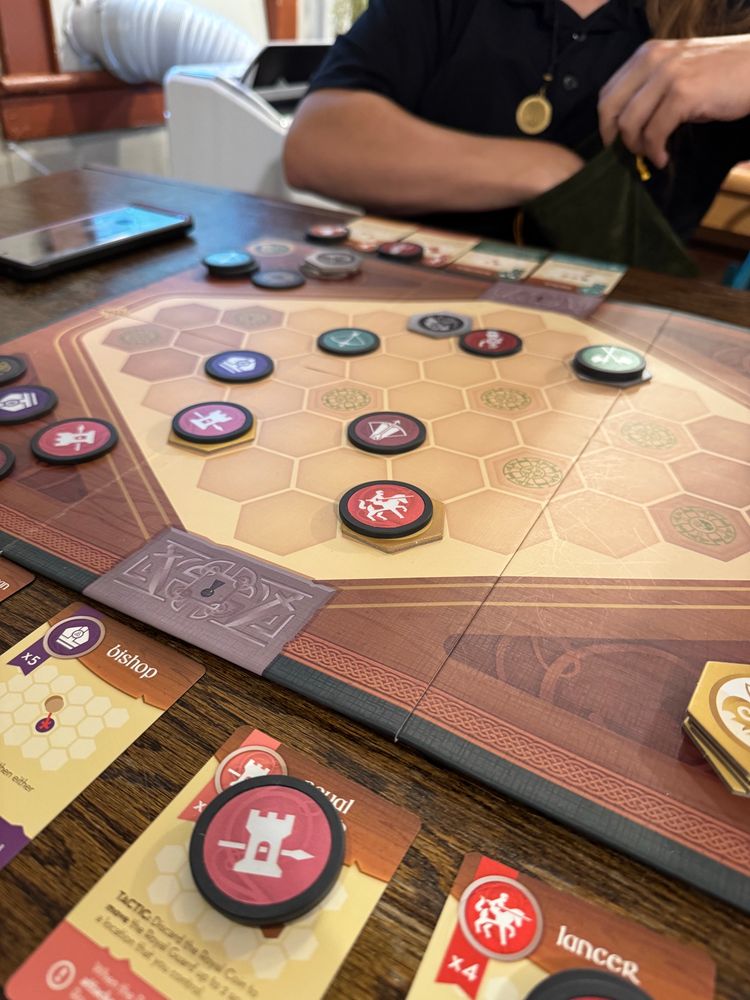 War Chest from AEG! A great two player wargame in a small box.