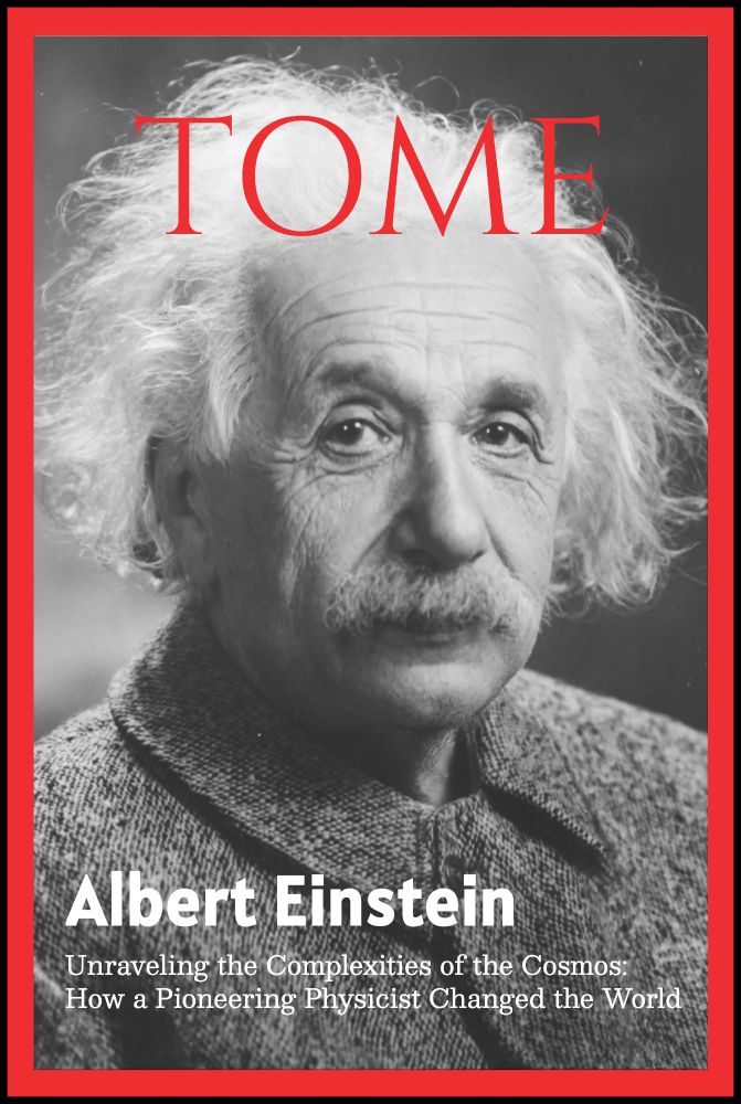 Tome Magazine with Albert Einstein in the cover