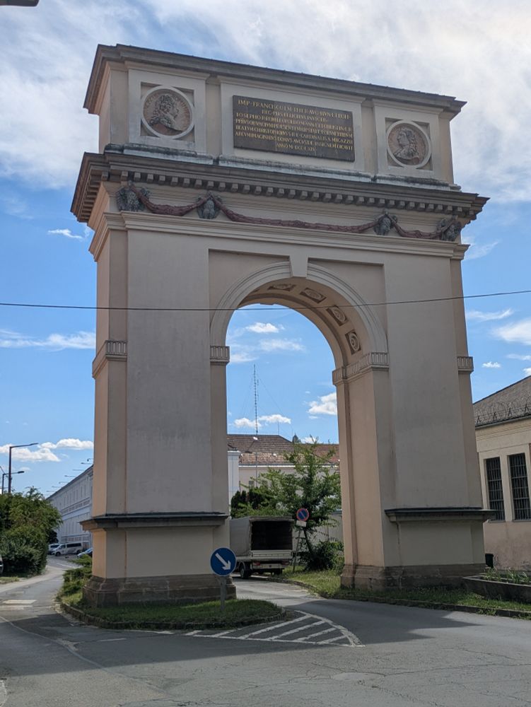 The Maria Theresa Arch at Vác.