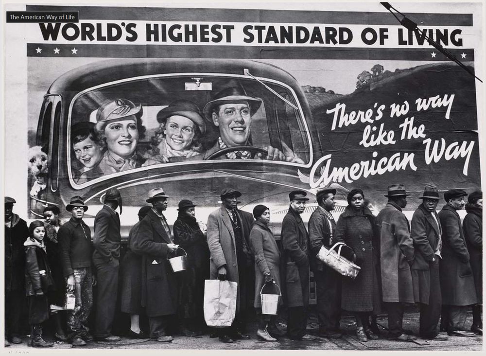 The American Way of Life by Margaret Bourke-White 