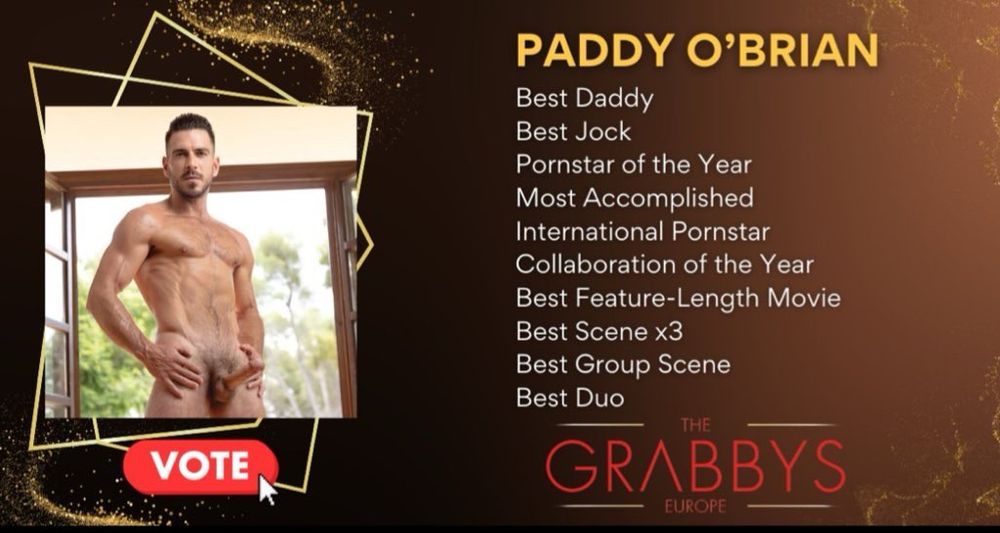 Grabbys European vote Paddy O'Brian 
