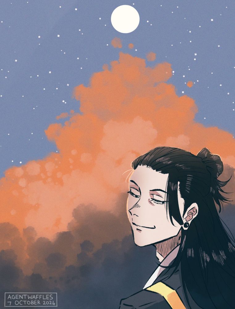 Geto Suguru will never know how much I adore him because he's not real.